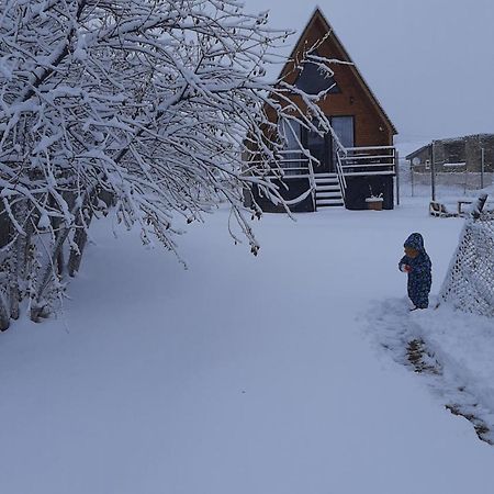 Ferienwohnung Thomas' Hut Kazbegi Exterior foto